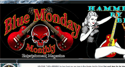 Desktop Screenshot of bluemondaymonthly.com